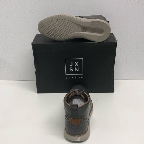 Jaxson casual chukka boot lace up gray sneakers - Picture 4 of 4